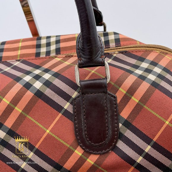 BURBERRY TRAVEL BAG BLUE LABEL - Picture 8 of 9